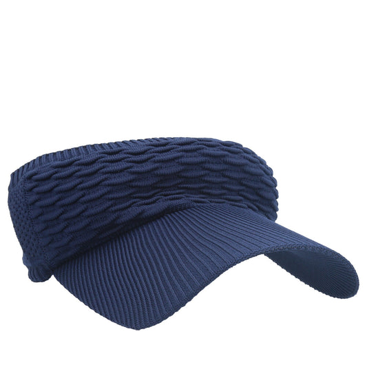 Viseira Feminina e Masculina Sol Praia Esporte Verão  Azul escuro