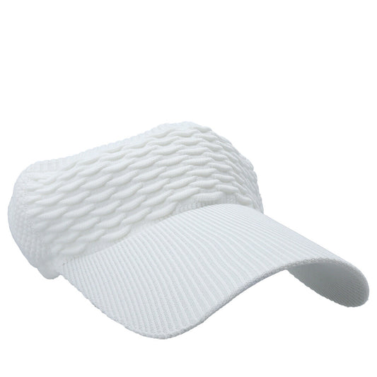 Viseira Feminina e Masculina Sol Praia Esporte Verão  Branco