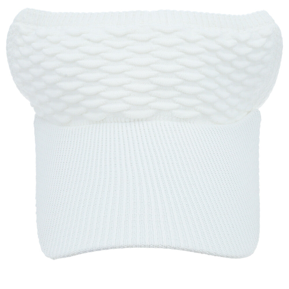 Viseira Feminina e Masculina Sol Praia Esporte Verão  Branco