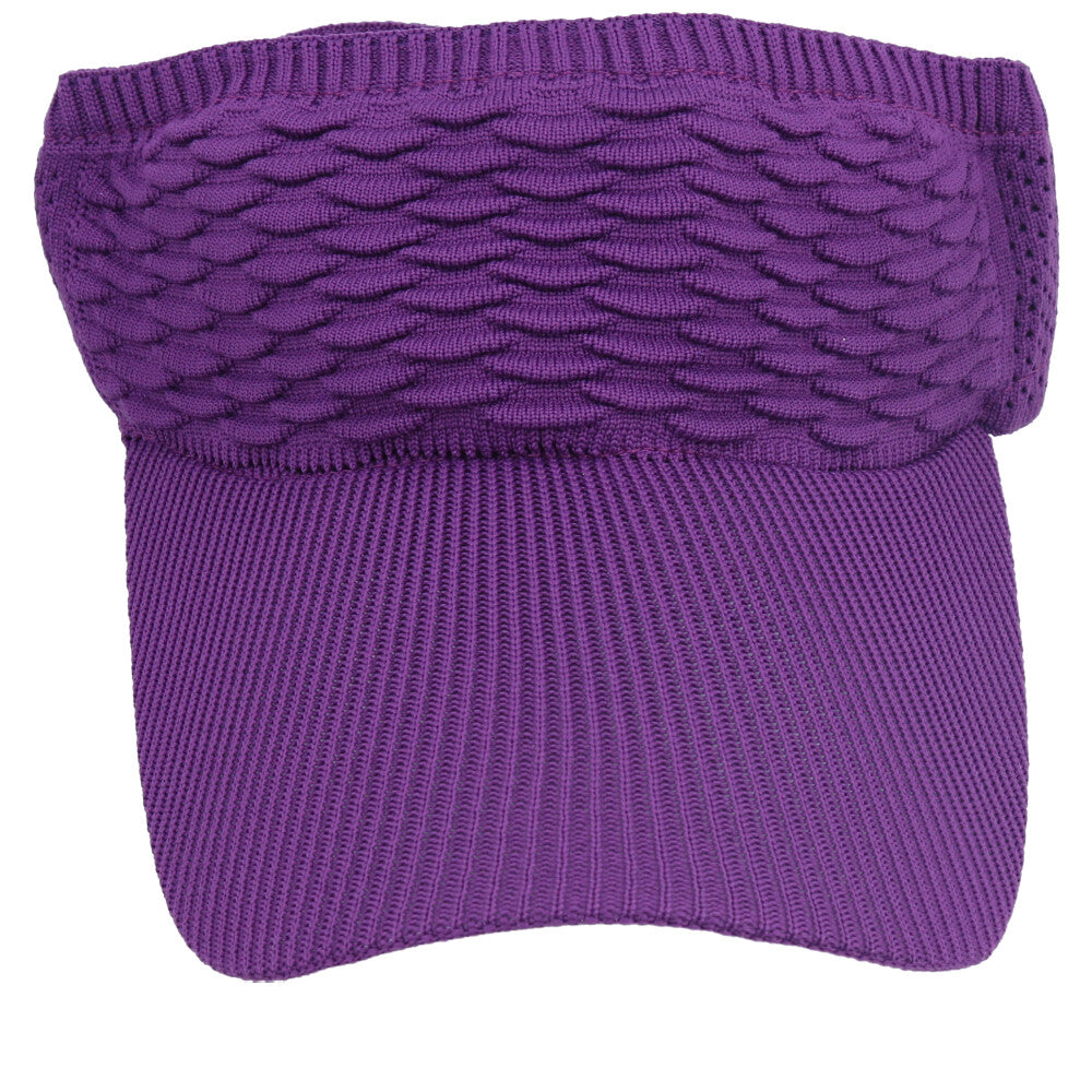 Viseira Feminina e Masculina Sol Praia Esporte Verão  Roxo