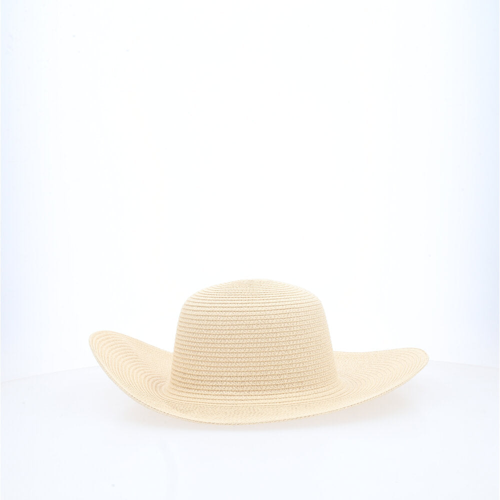 Chapéu Panamá Feminino de Praia com Aba Larga Bege