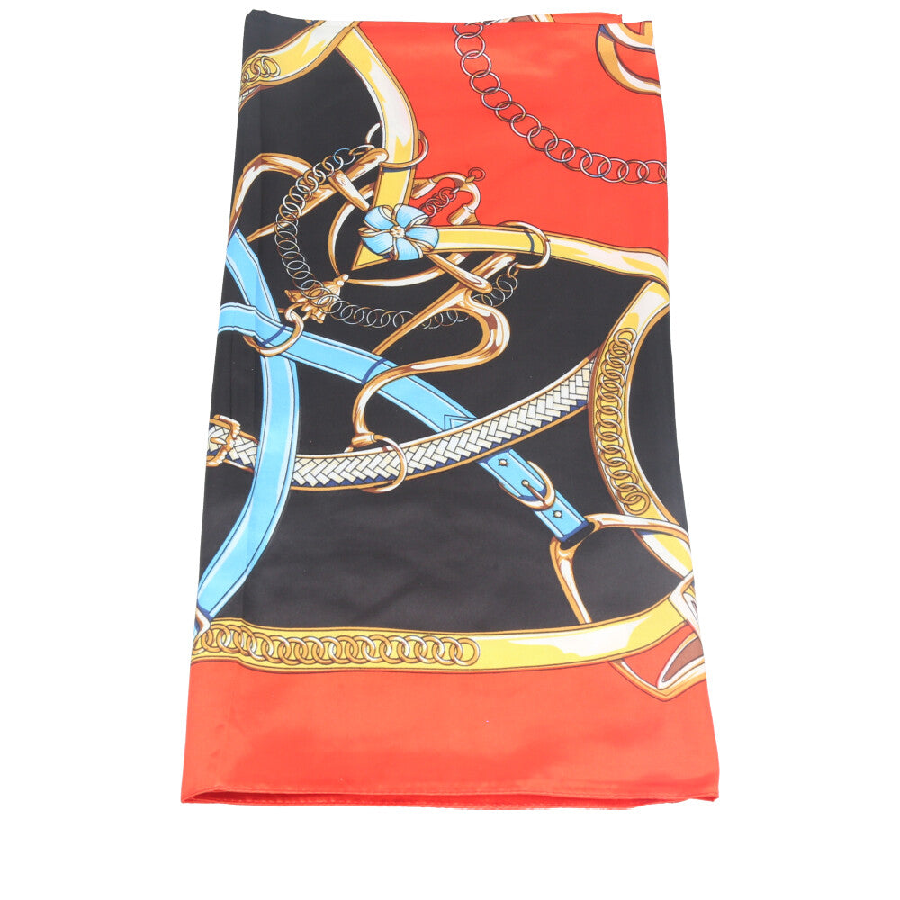 Lenço em Cetim Cecília Bauarte Laranja