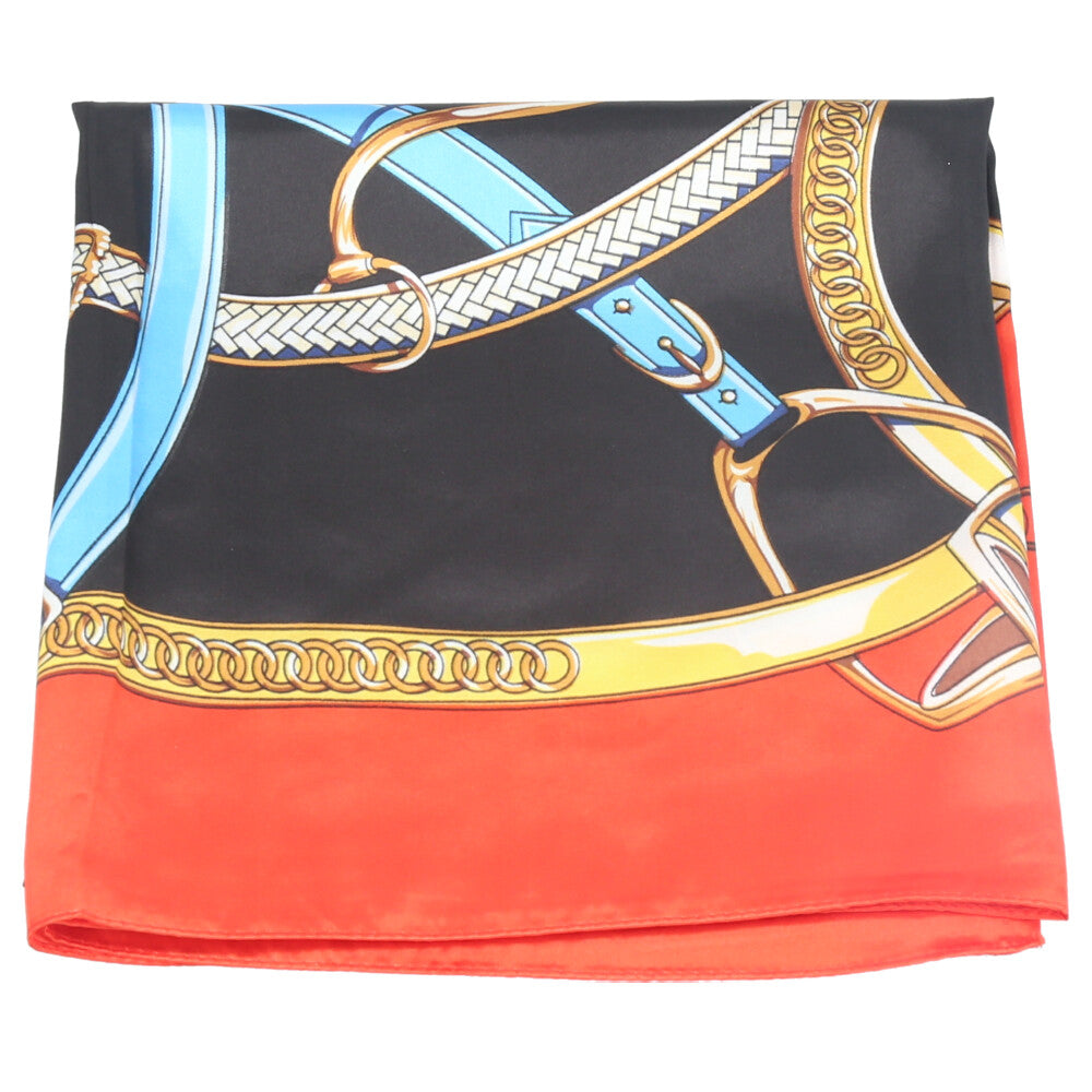 Lenço em Cetim Cecília Bauarte Laranja