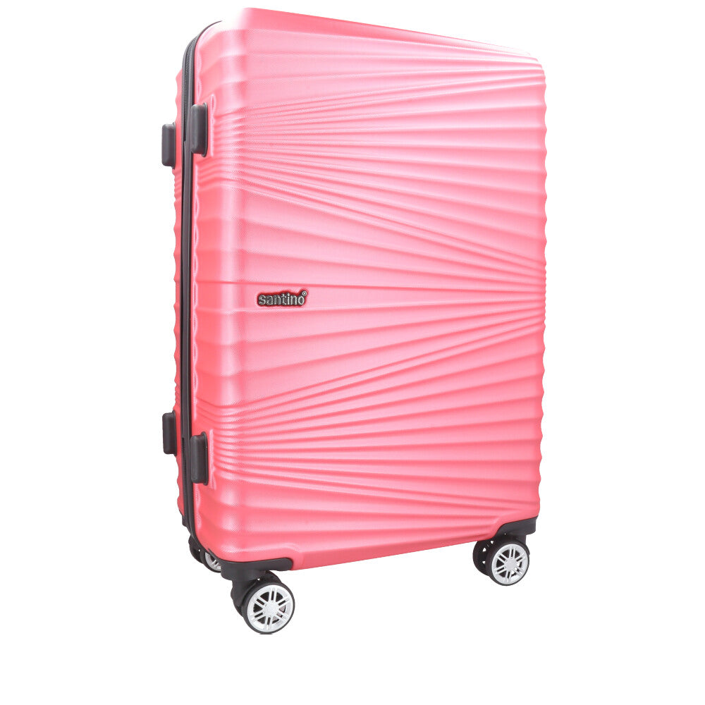Mala Grande em ABS Lyla Bauarte Pink