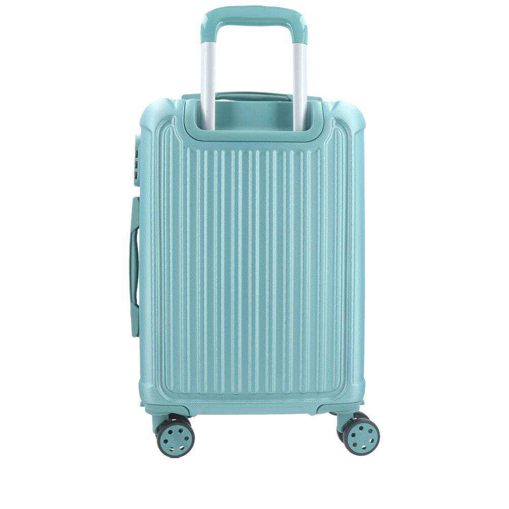 Mala de Bordo ABS TSA com 360° Verde