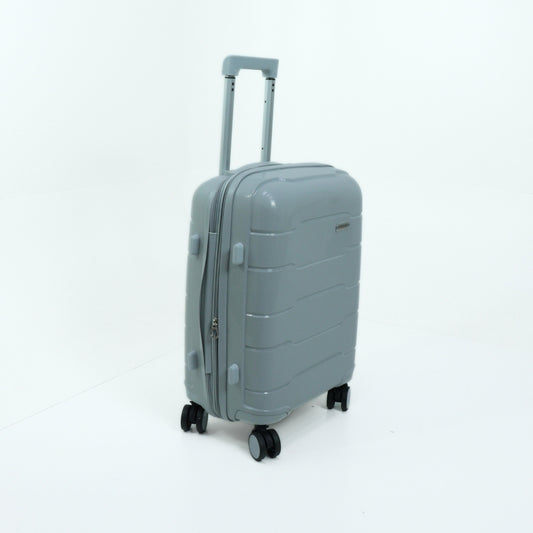 Mala Bordo de Polipropileno Pequena Cinza