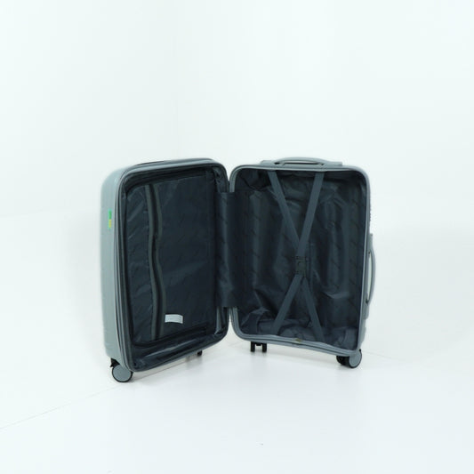 Mala Bordo de Polipropileno Pequena Cinza