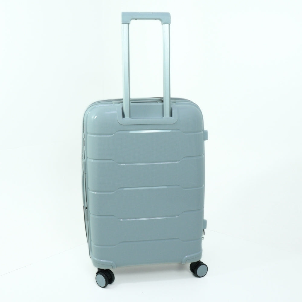 Mala Bordo de Polipropileno Média Cinza