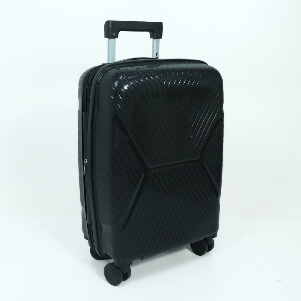 Mala Pequena de Bordo ABS TSA com 360°  Preto