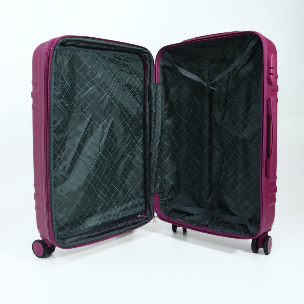 Mala de Viagem Média em ABS Pink