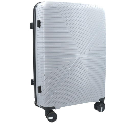 Mala Média de Polipropileno com Expansor – Suporta Até 24kg Cinza