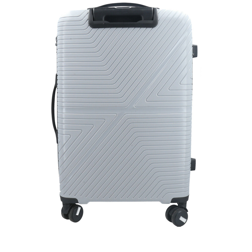 Mala Média de Polipropileno com Expansor – Suporta Até 24kg Cinza