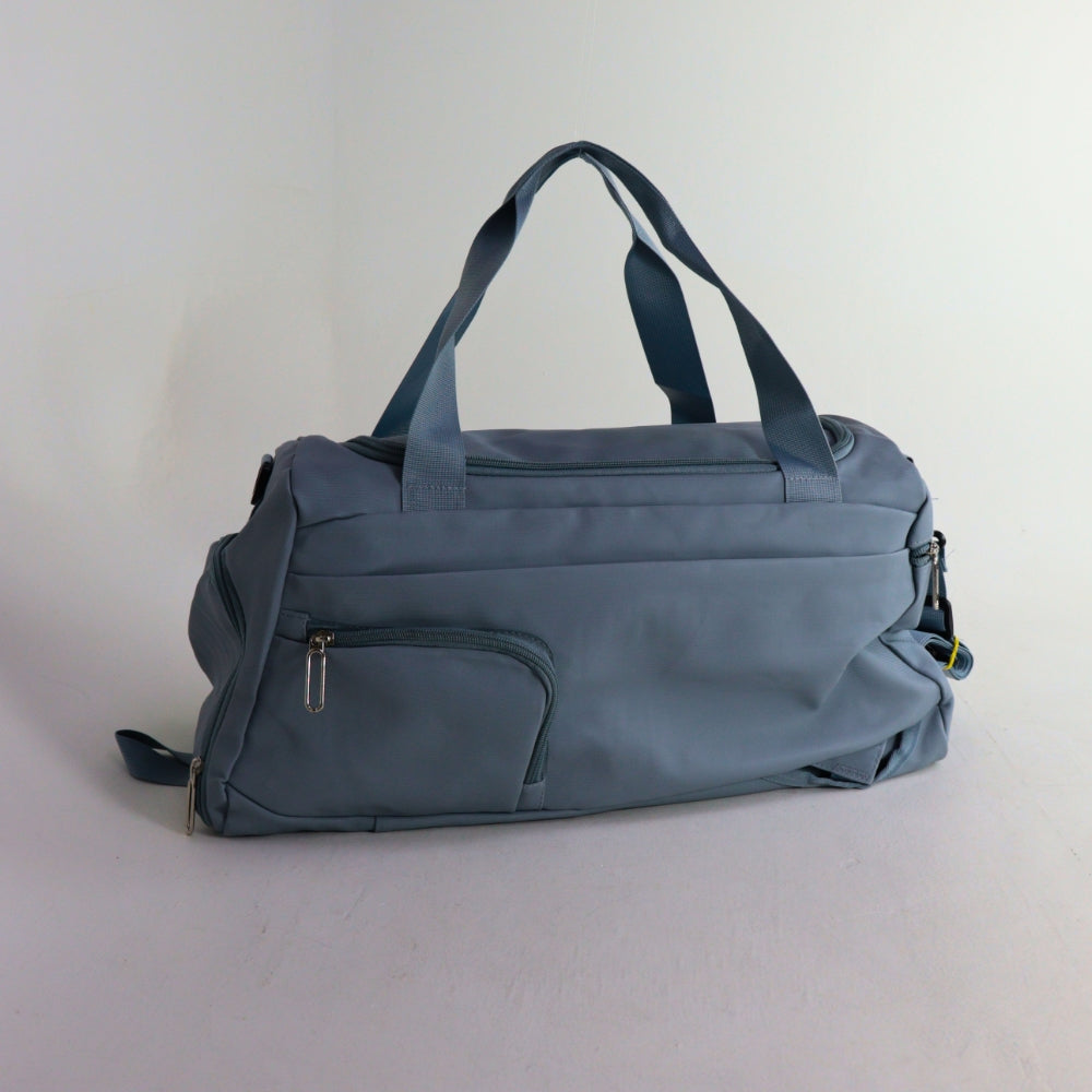 Sacola de Viagem em Nylon Azul claro