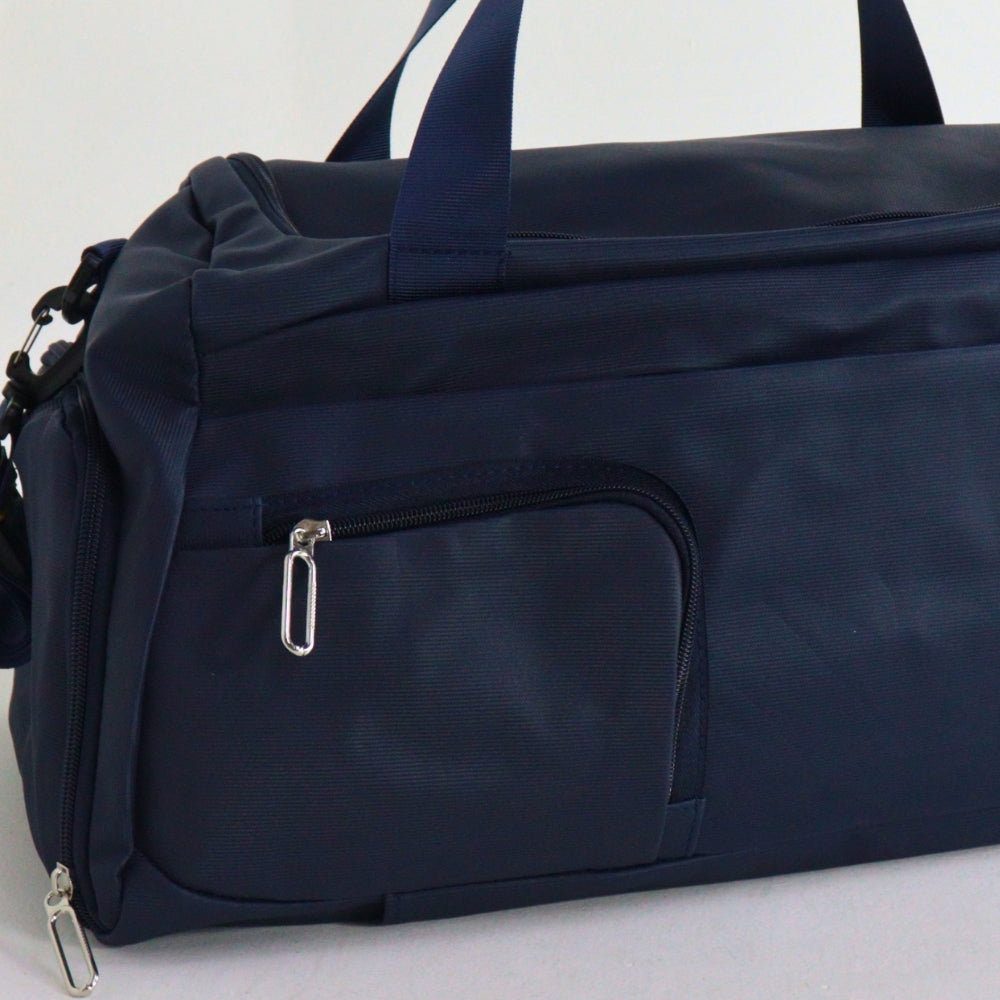 Sacola de Viagem em Nylon Azul escuro