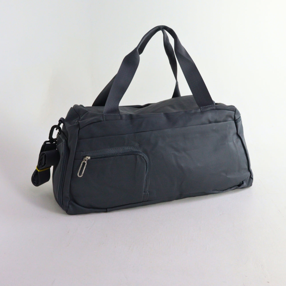 Sacola de Viagem em Nylon Cinza