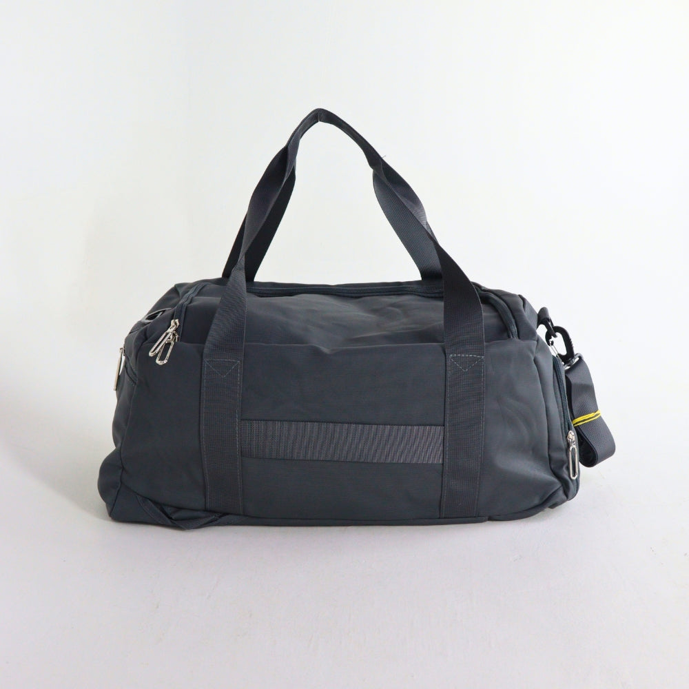 Sacola de Viagem em Nylon Cinza