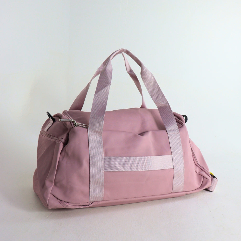 Sacola de Viagem em Nylon Rosa