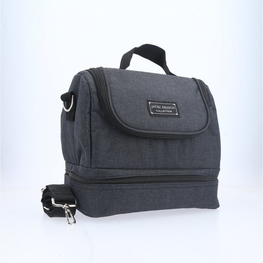 Lancheira Jacki Design Bolsa Térmica Fitness Marmita Preto