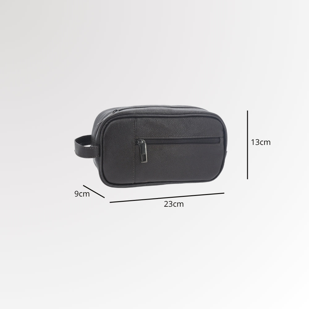Nécessaire Floater Masculina em Couro Marrom