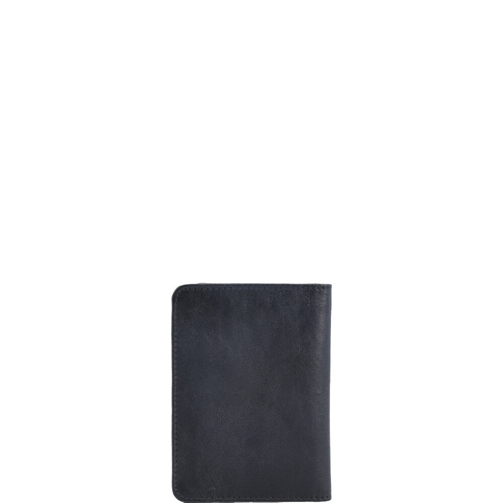 Porta Documento Masculino em Couro Legítimo Preto