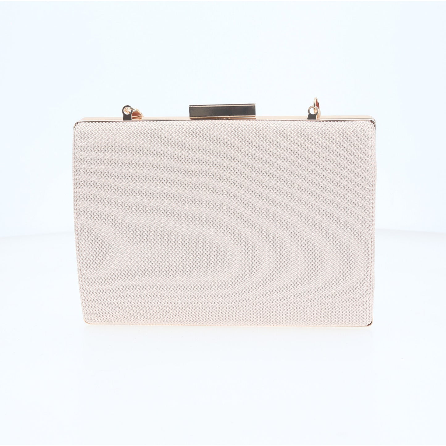 Bolsa Clutch de Festa com Design Minimalista Ouro claro