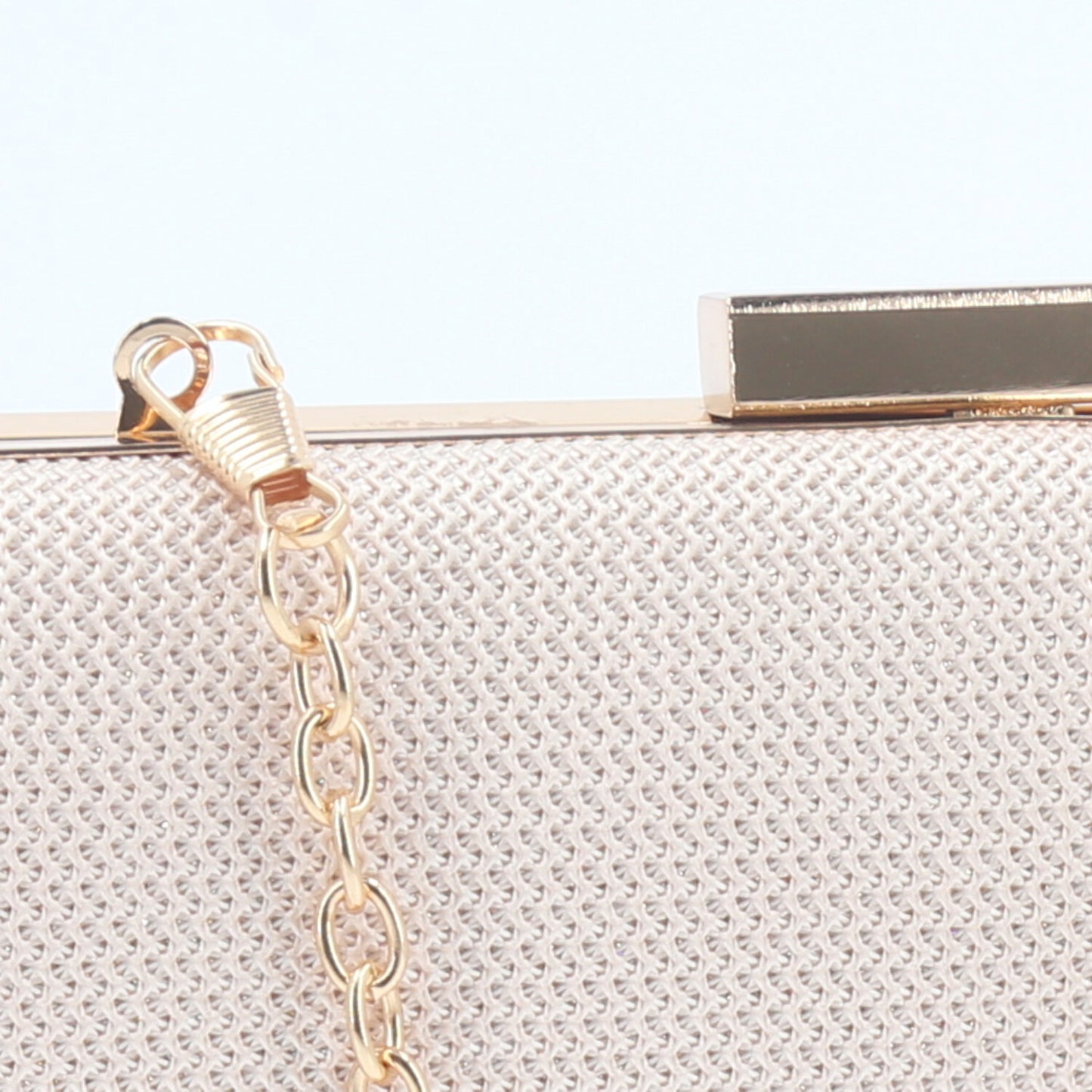 Bolsa Clutch de Festa com Design Minimalista Ouro claro