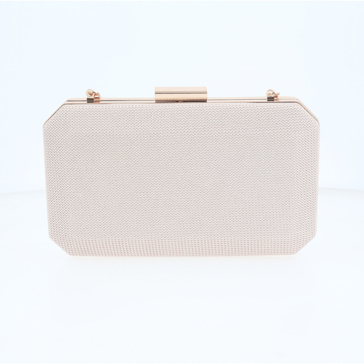 Bolsa Clutch de Festa com Design Minimalista Ouro claro