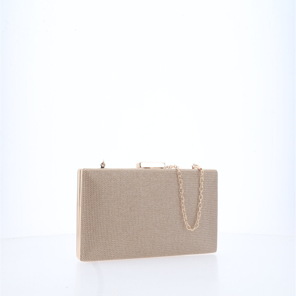 Bolsa Clutch Feminina Transversal Luxo Festa Ouro