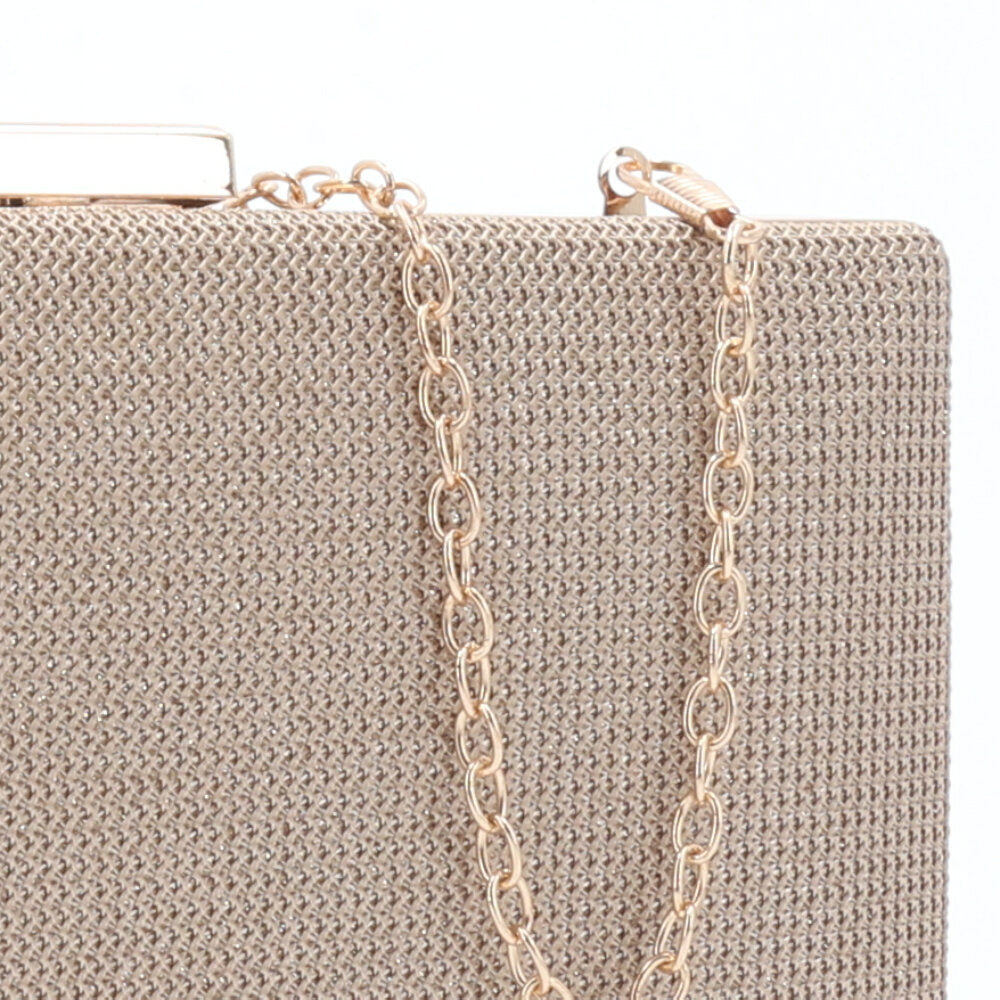 Bolsa Clutch Feminina Transversal Luxo Festa Ouro