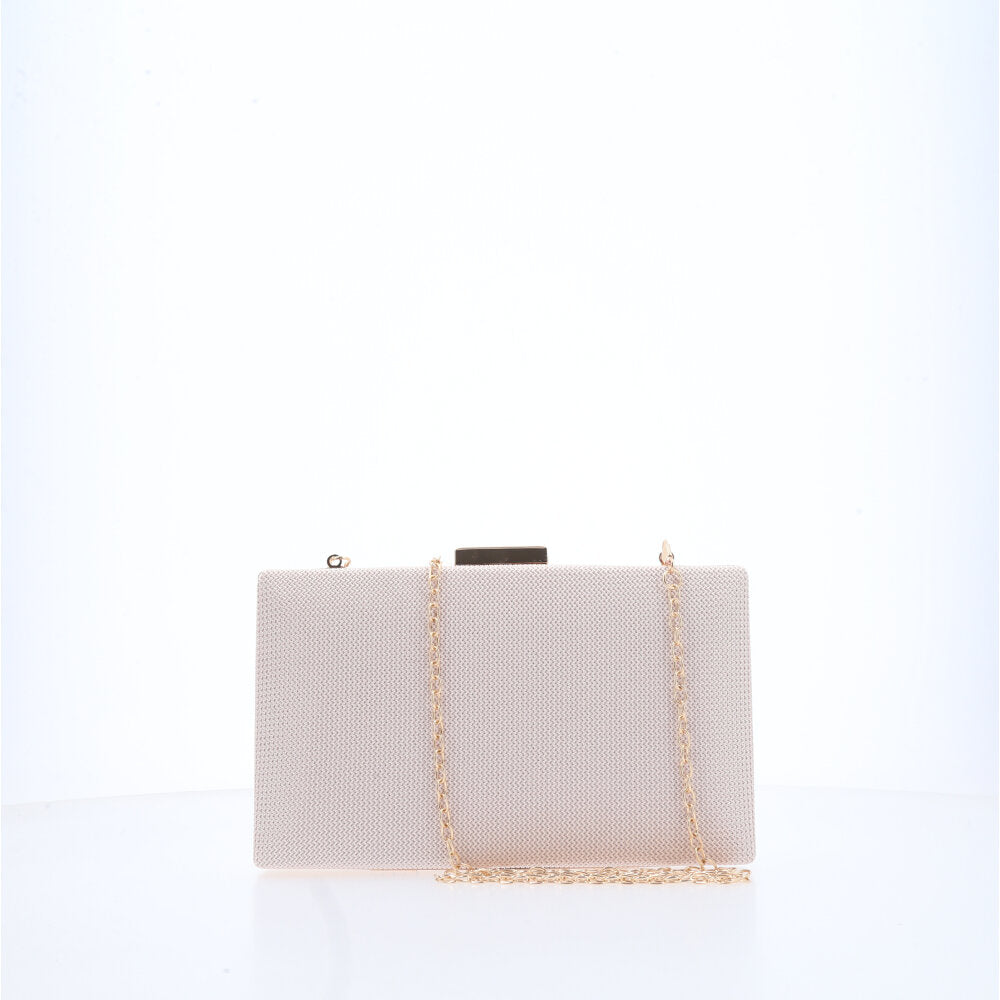 Bolsa Clutch Feminina Transversal Luxo Festa Ouro claro
