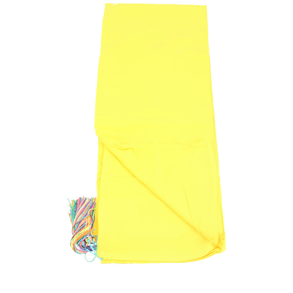 Canga de Praia Fina Lisa Saída de Praia Feminina Leve Amarelo