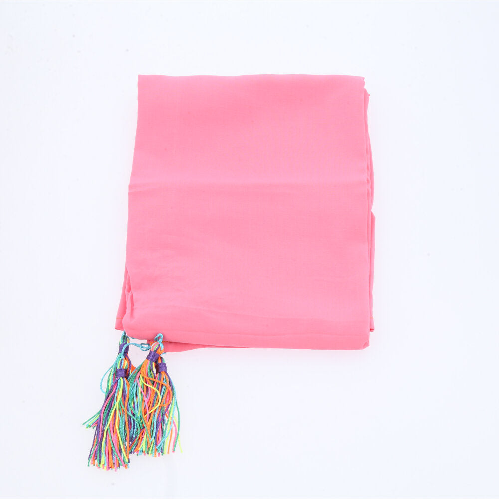 Canga de Praia Fina Lisa Saída de Praia Feminina Leve Rosa claro