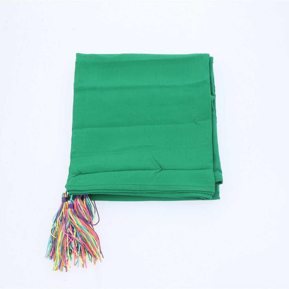 Canga de Praia Fina Lisa Saída de Praia Feminina Leve Verde