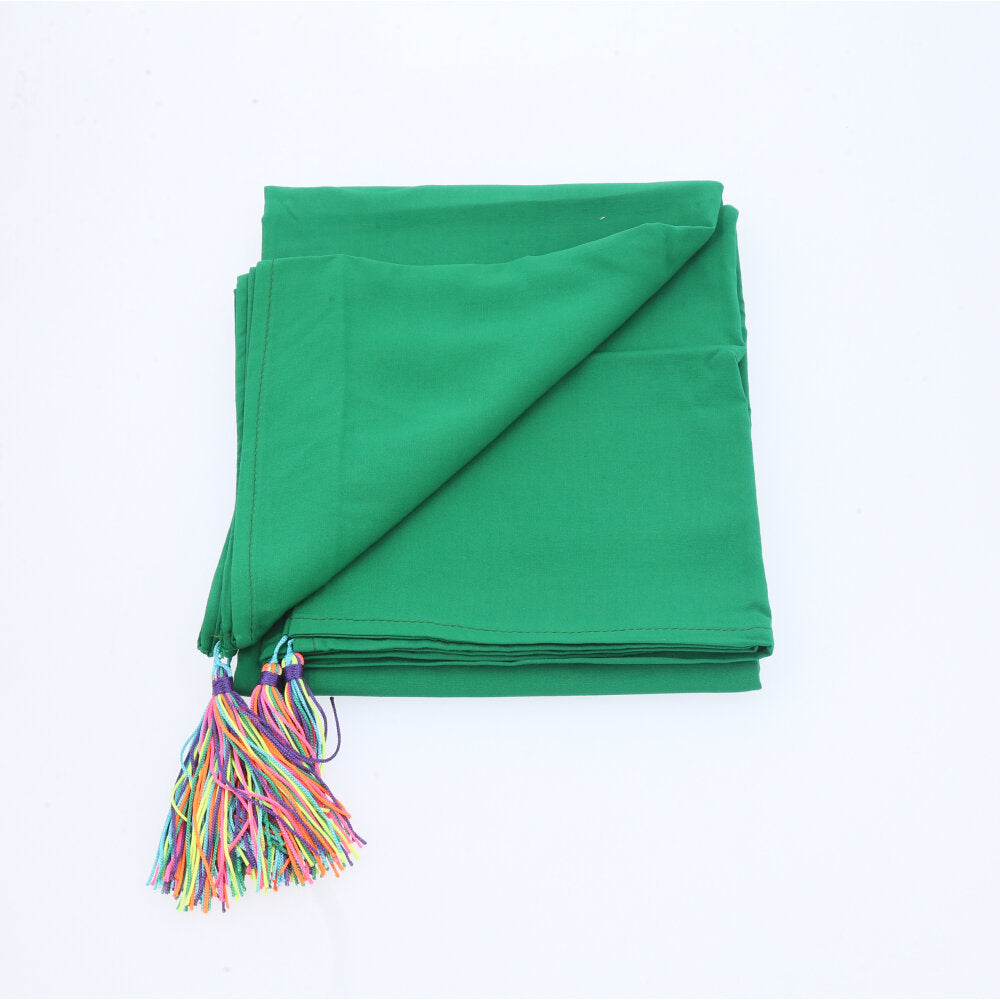 Canga de Praia Fina Lisa Saída de Praia Feminina Leve Verde